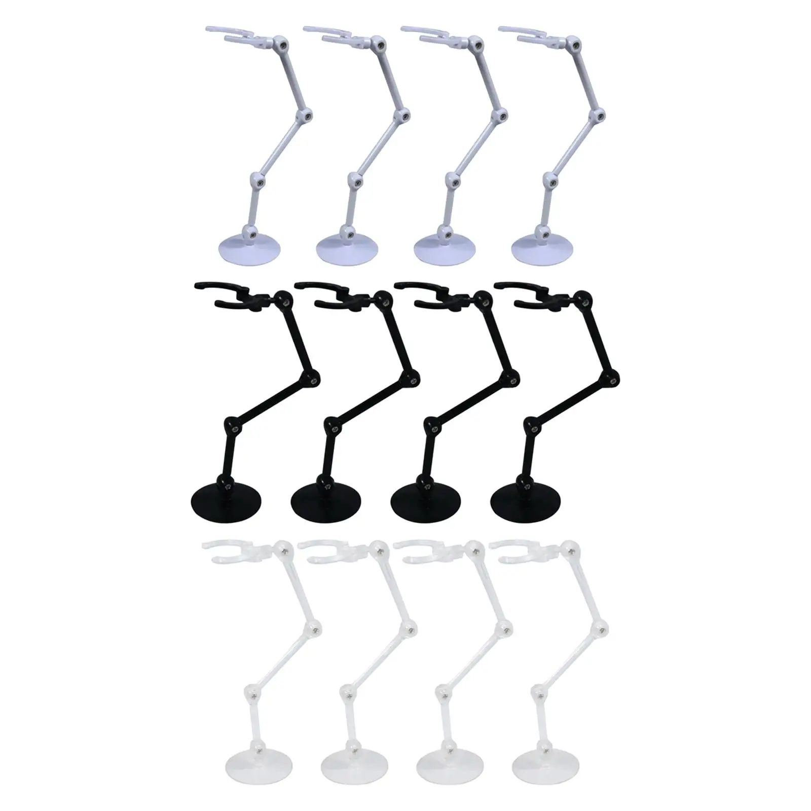 

4x Action Base Adjustable Sturdy Holder Rack for 1/144 1/100 Action Figures