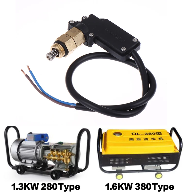 

Durable Micro Switch for High Pressure Water Gun Type 280/380 Car Washer Switch Control Replacement Parts