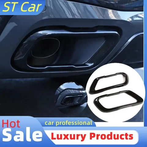 Для BMW X5 G05 X6 G06 X7 G07 2019-2021 (M спортивная версия) автомобильный глушитель из нержавеющей стали, выходная крышка выхлопной трубы, накладка
