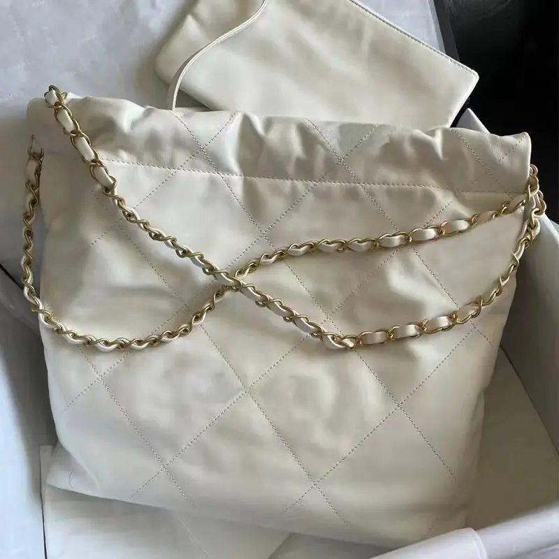 

Classic 22sBag High Quality Women Luxury Designer Shopping Bag Big Capacity Shoulder Bag Glossy Leather Tote Bolsa Femme Handbag
