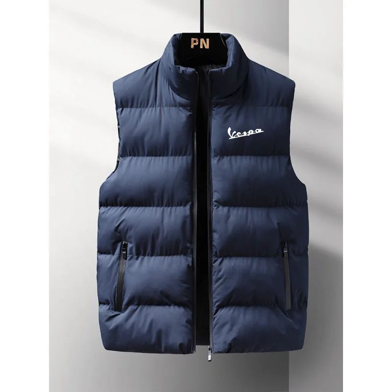 2022 Vespa Logo Fashion down Jacket Jacket Men's windbreaker Pilot down jacket Fall/winter men's outdoor wear Casual street wear