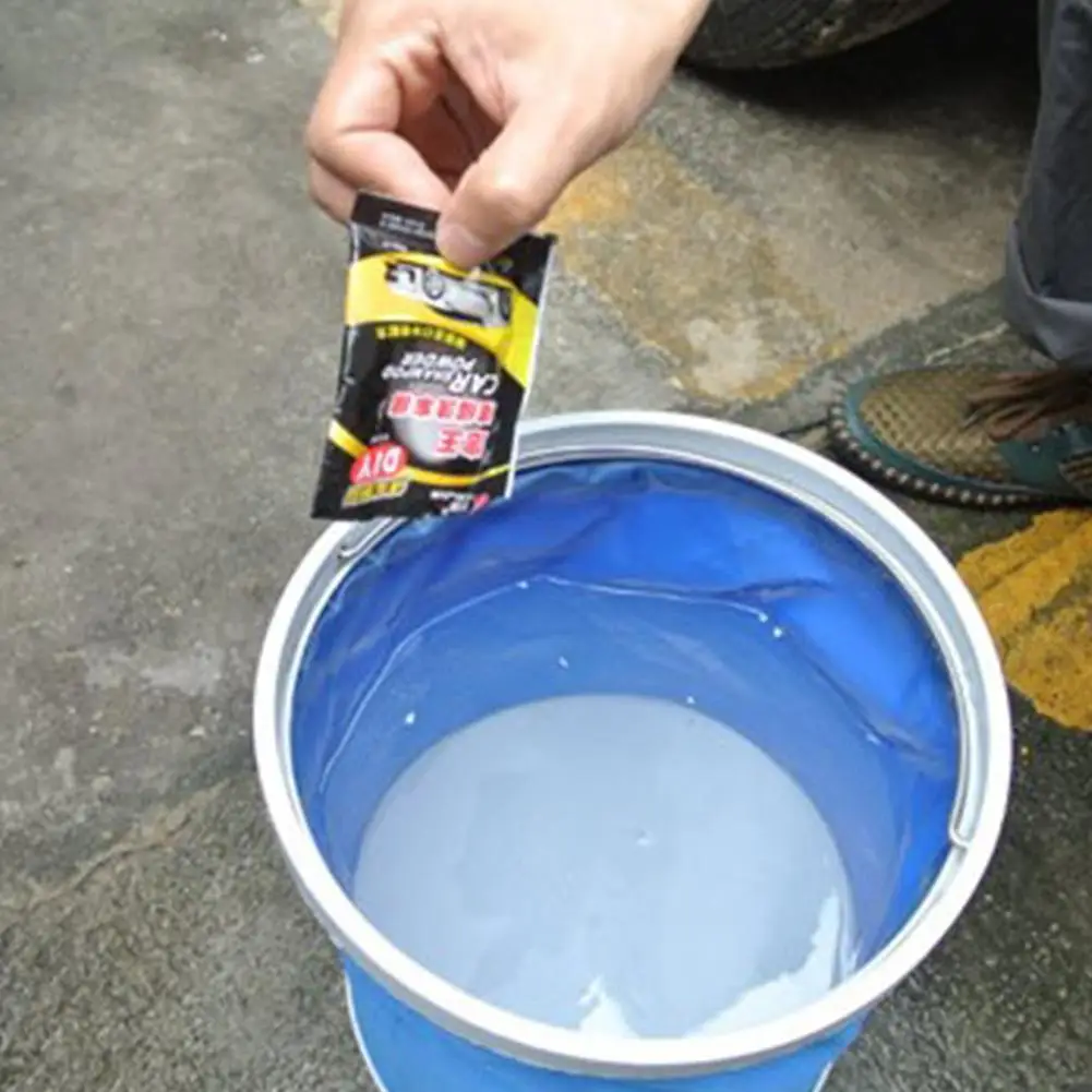 

Concentrate Detergent Car Wash Shampoo Powder Foam Car Cleaning Washing Fine PH7 drop shipping