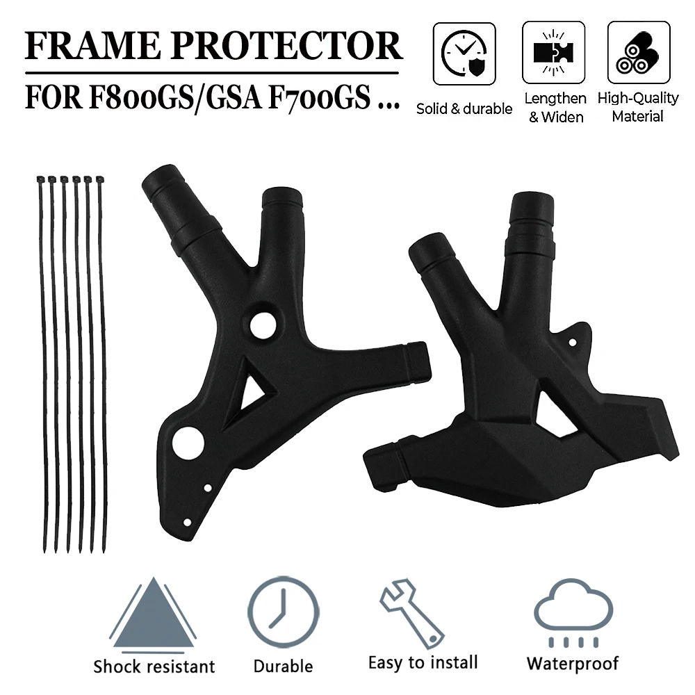 

Side Frame Protector For BMW F800GS ADV Adventure 2008-2017 2018 F700GS F650GS Twin Motorcycle Frame Panel Guard Protector Cover