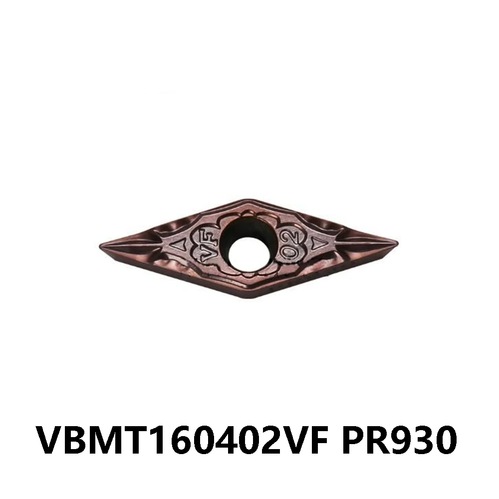 VBMT331VF Оригинал VBMT 160404 ВФ 35 ° Клинок VF PR930 Твердосплавные вставки Токарные фрезы по