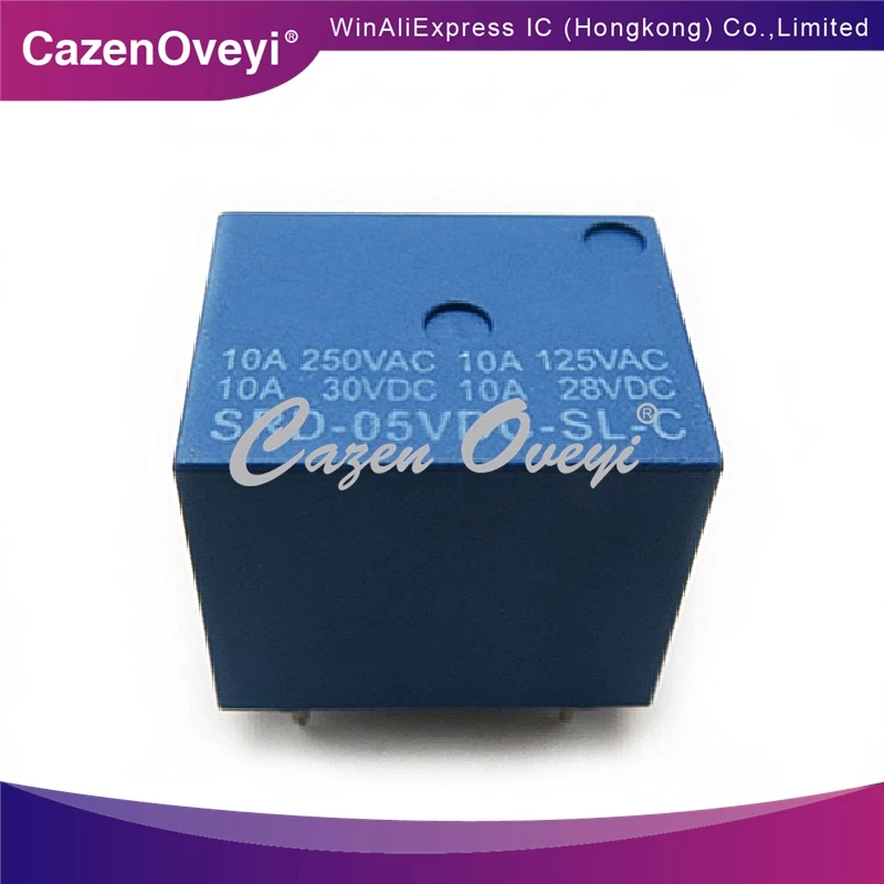 SRD-05VDC-SL-C 5 футов 10A DC5V реле