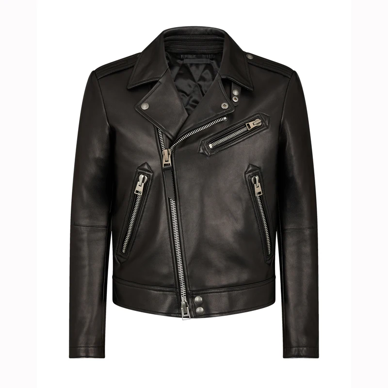 Классическая британская модная мотоциклетная куртка для