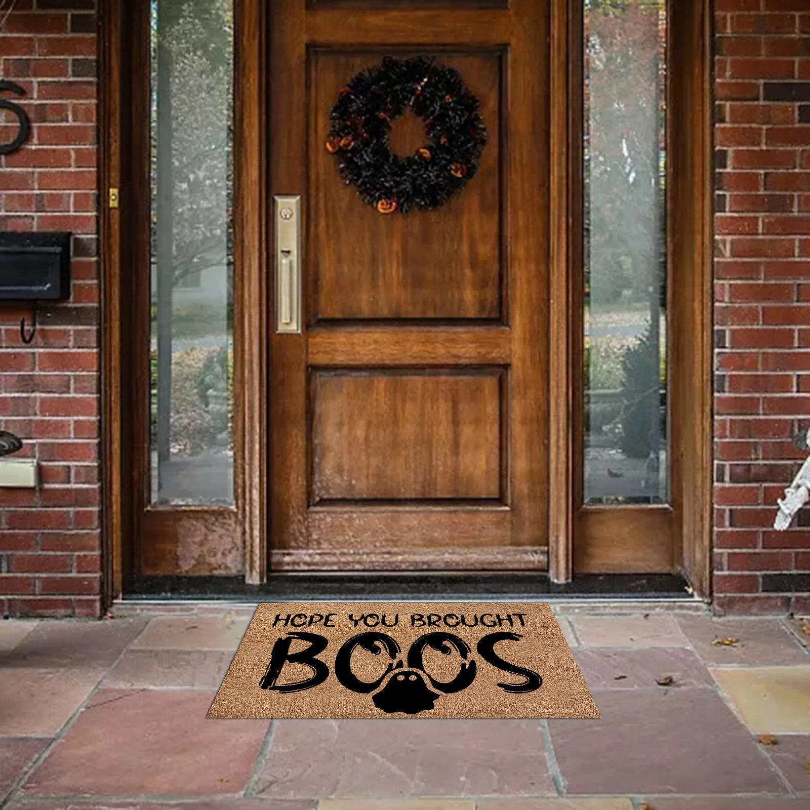 Хэллоуин скелеты окна цепляет Череп призрак наклейки на украшение для ужасного