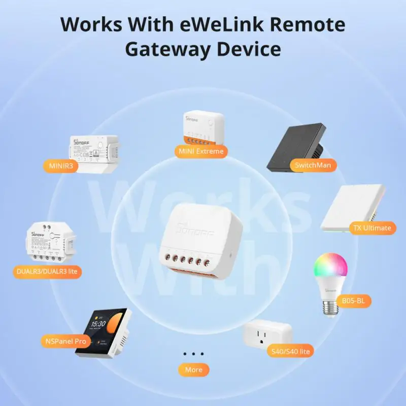 Механический переключатель SONOFF S-MATE2 Extreme Switch Mate с батареей