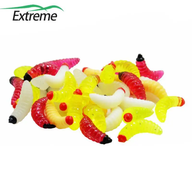 

Freshwater Maggot Soft Bait Sub Bait Biomimetic Bait Bread Worm Worm Fake Bait Fishing Worms Lures Bass Fishing Worms Lures