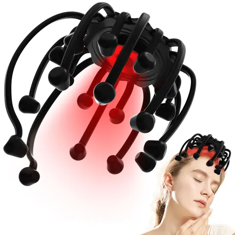 Электрический массажер для головы KTS, устройство для терапии кожи головы, 20 контрактов, 5 режимов