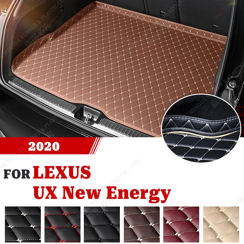 

Износостойкий коврик из искусственной кожи для багажника автомобиля для LEXUS UX New Energy 2020, пользовательские автомобильные аксессуары, украшение интерьера автомобиля