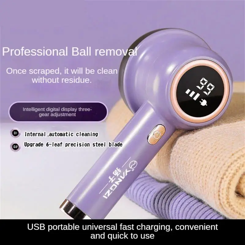 

Hair Ball Trimmer Shaver Protective Device Household Rechargeable Electric Handheld For Clothing Hair Ball Home Cleaning Tools