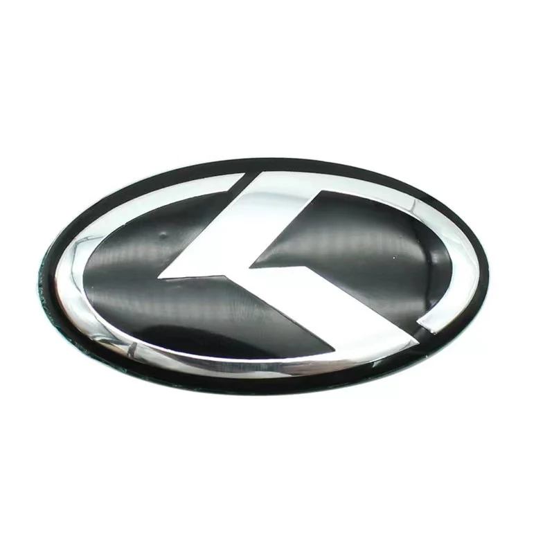 

K логотип маркировки рулевого колеса модифицированная маркировка автомобиля эллиптическая маркировка автомобиля для Kia Sportage Sorento Optima Forte Rio Stinger