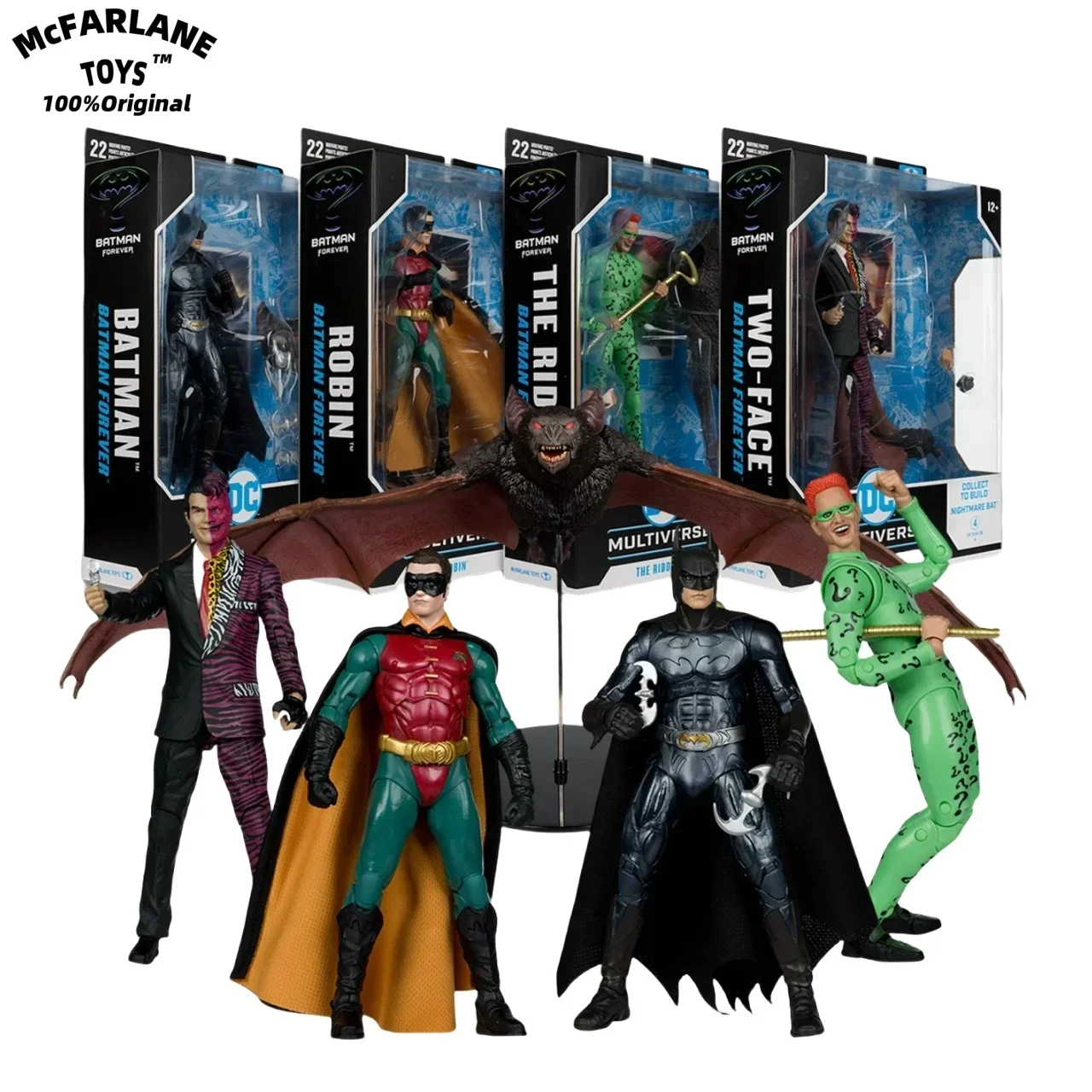 McFARLANE TOYS Женщина-кошка и летучая мышь 15 см (поднимает темный рыцарь) Эксклюзивная