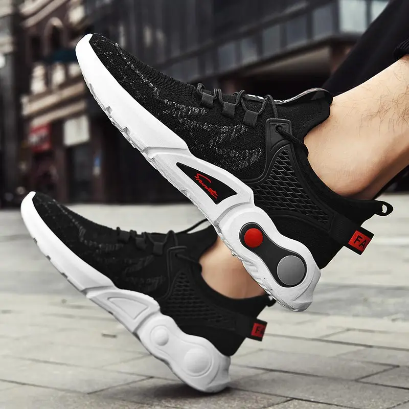 

mesh High platform Indoor Sport Shoes Men Designer Trainers Running Shoes 47 Scarpa Shoes Sports Cheap Men's Sneakers Boty