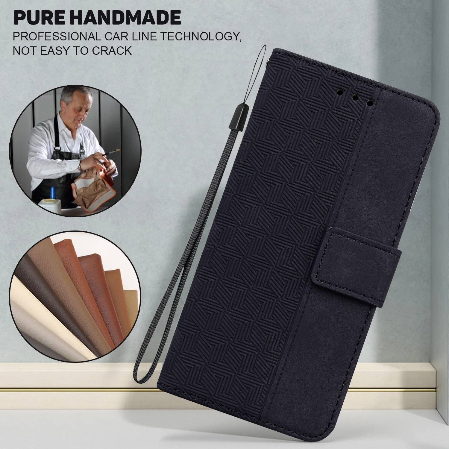 flip leather wallet phone case for infinix hot 10s 10t 9 8 x680 zero 8 smart hd 2021 smart 5 x657 note 7 x655c shockproof cover free global shipping