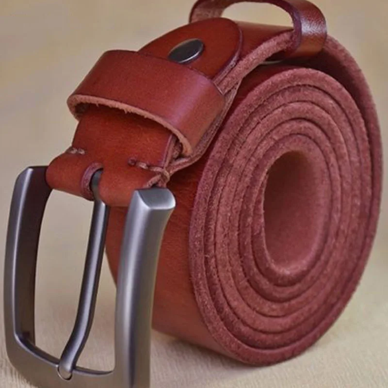 Деловой мужской ремень 2022 новый тренд европейский и американский стиль чистая