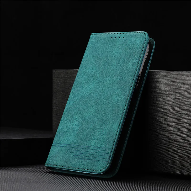 Кожаный флип-чехол с магнитной картой для Xiaomi Redmi 9 8A 7A 5Plus 4A 4X Note 5 4 7 6 8 Pro 9S 10 10C Poco M3 X3