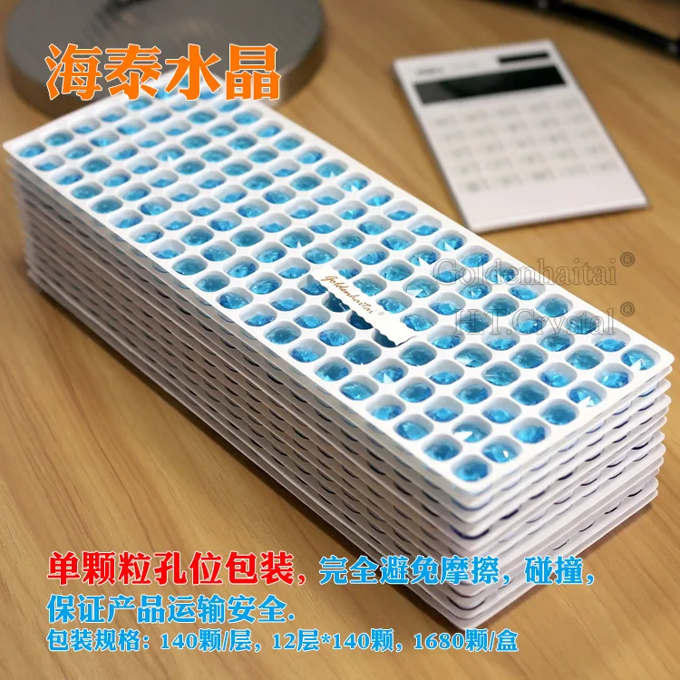 140 шт. 14 мм хрустальная люстра призмы стеклянная восьмиугольная бусина 2