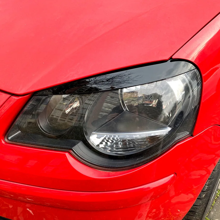 Для Volkswagen Polo 9N 2005-2009: накладки на фары (ресничкиброви), декоративные наклейки на фары, аксессуары для автомобиля (art.: 3920d4e7ba8a0) - 3920d4e7ba8a0