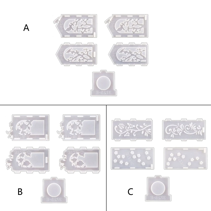 

Силиконовые литые формы для подстаканника для ручек, украшения, держатель для подсвечника