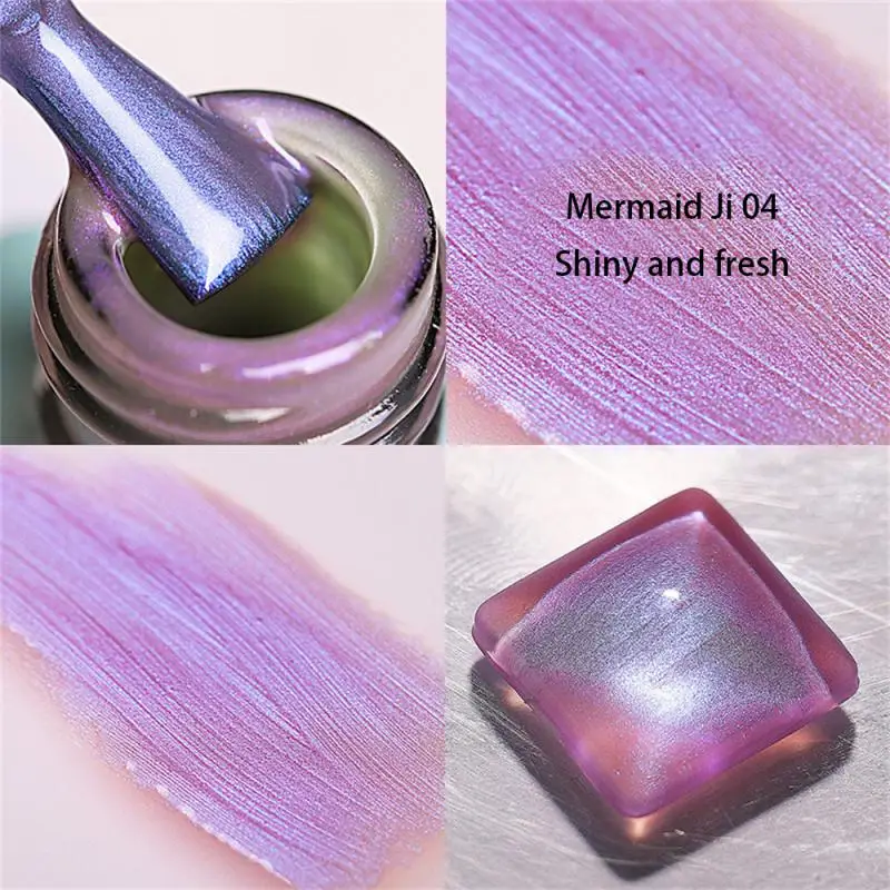 Лак для ногтей 8 г/мл, четкие Популярные полезные ингредиенты, для гладкого нанесения, подходит под любой темперамент, с перламутровым сияющим ледяным покрытием