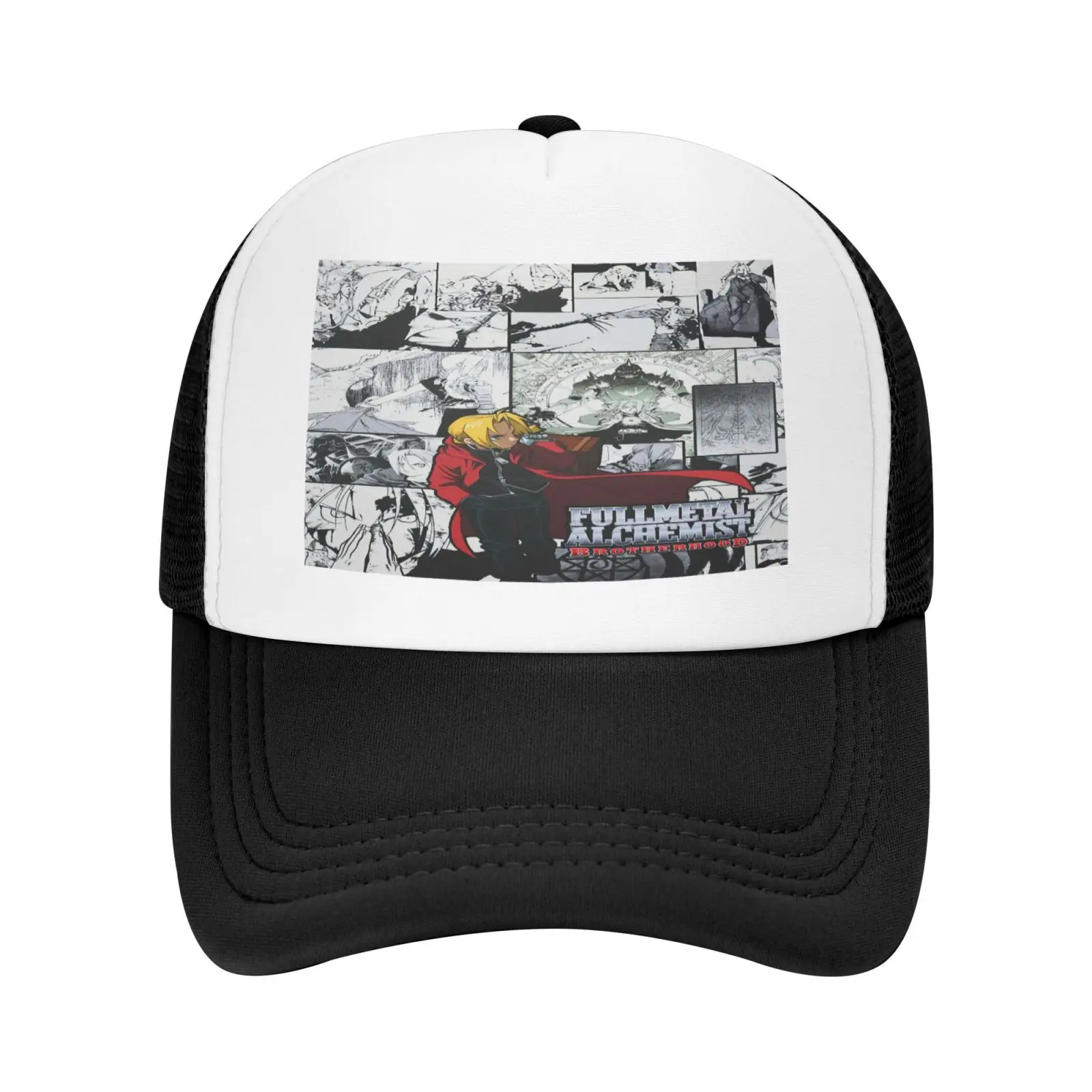 

Цельнометаллическая Кепка «Братство алхимика», Мужская кепка «Elric», Мужская Уличная одежда, мужская женская кепка, пляжная кепка для гольфа...