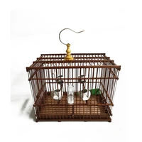 bamboo bird houses outdoor bird cage accessories birdcage parrot cage bird cage large cage oiseau bird house supplies bs50nl
