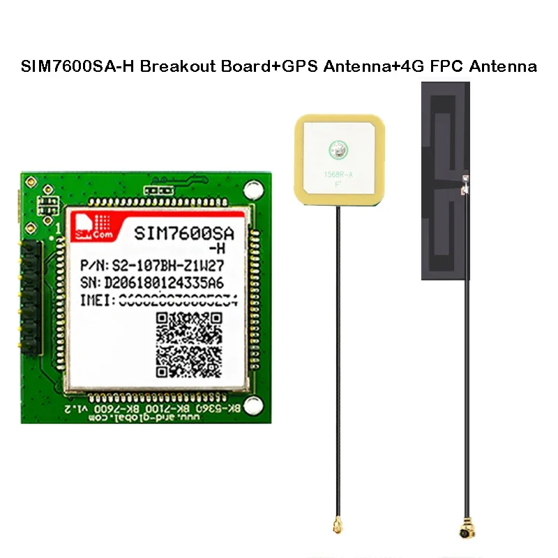 Фото SIMCOM SIM7600SA-H Коммутационная плата Модуль LTE Cat4 для Новой Зеландии, Австралии, Южной Америки B1/B2/B3/B4/B5/B7/B8/B28/B40/B66 №4