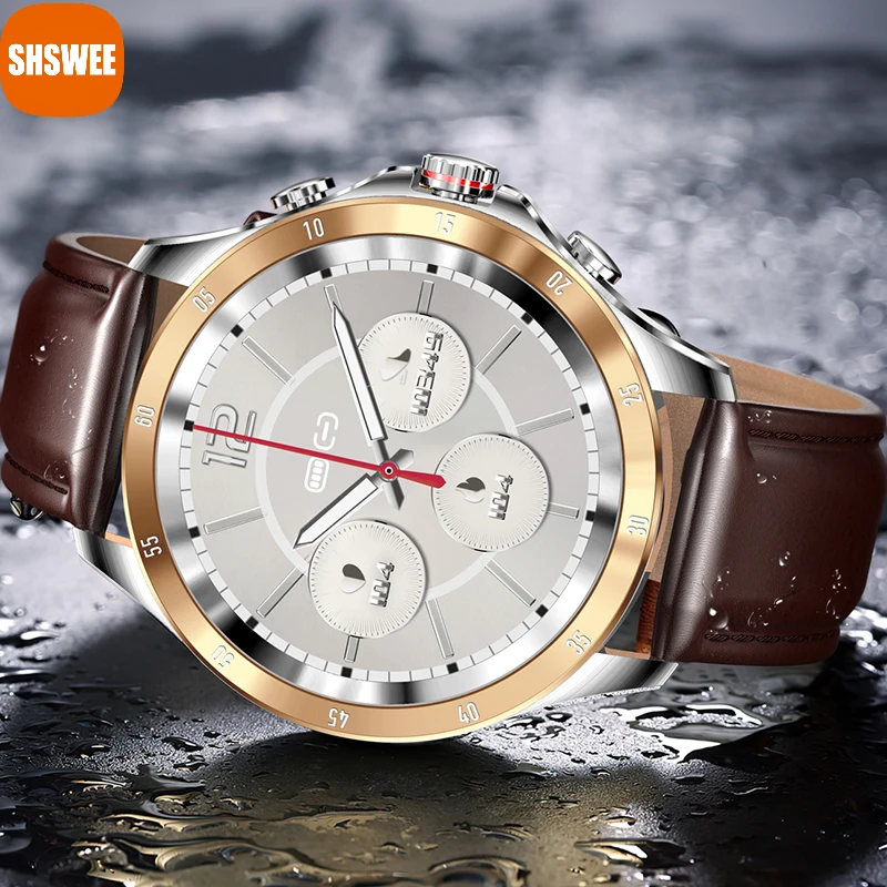 

For Samsung Apple Xiaomi Huawei Bluetooth Call Smartwatch Men Full Touch Sport Fitness Tracker IP68 Waterproof men Smart Watch