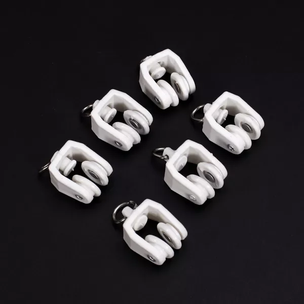 

NEW CURTAIN TRACK/RAIL GLIDERS RUNNERS SLIDER BATHROOM WINDOW DRAPERY EYELET HOOK