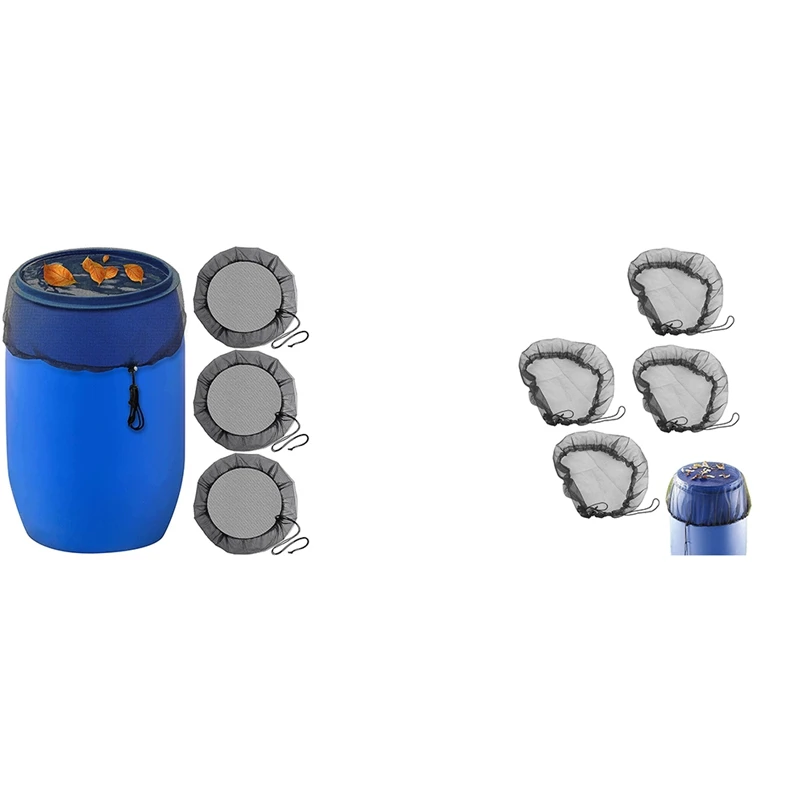 

Сетчатый Чехол GTBL для дождливых бочек, ведра для воды, защитный инструмент для сбора дождя, для защиты комаров от дождя