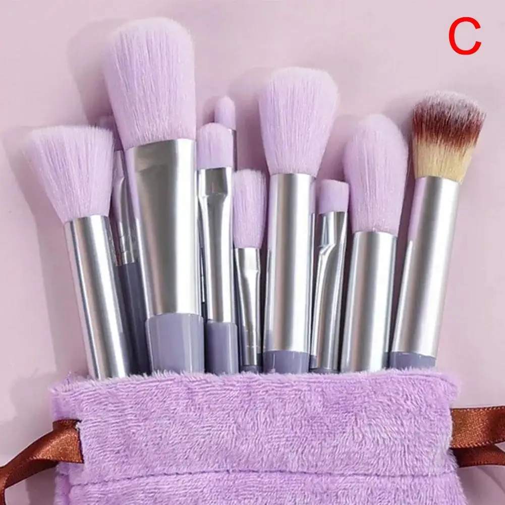 

13Pcs Soft Fluffy Makeup Brushes Set For Cosmetics Foundation Blush Powder Brush Eyeshadow Highlight Brush Cover Beauty Tools