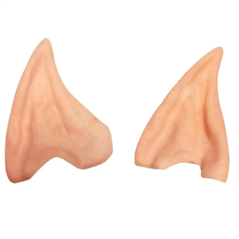 

Косплей-маска Elf Ears для Хэллоуина с острыми ушками для латексной фотосессии загадочные сказочные уши реквизит для вечеринки
