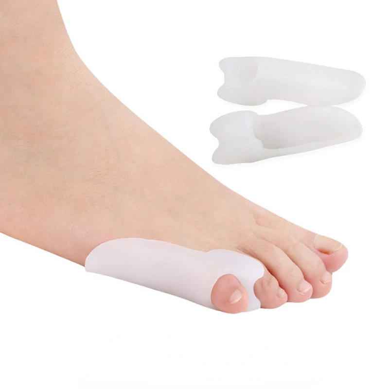 

1pair SEBS Little Toe Foot Thumb Valgus Divider Hallux Valgus Orthotic Foot Bone Orthotic Toe Separator Feet Care Pedicure Tool