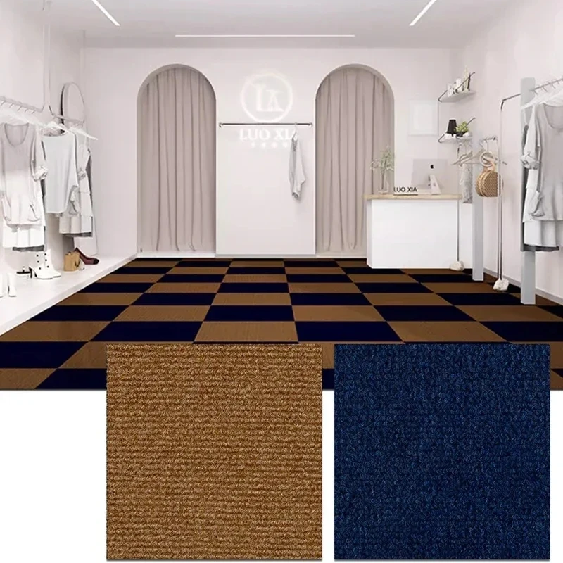 30 см самоклеящийся серый ковер напольный коврик 1-40 шт. полностью покрытый