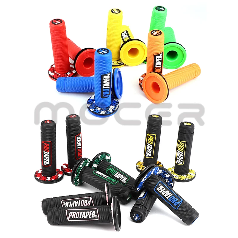 

Рукоятка Pro taper для мотоцикла высокого качества Protaper Dirt Pit Bike Motocross 7/8 "Руль резиновый гель ручные ручки тормоза