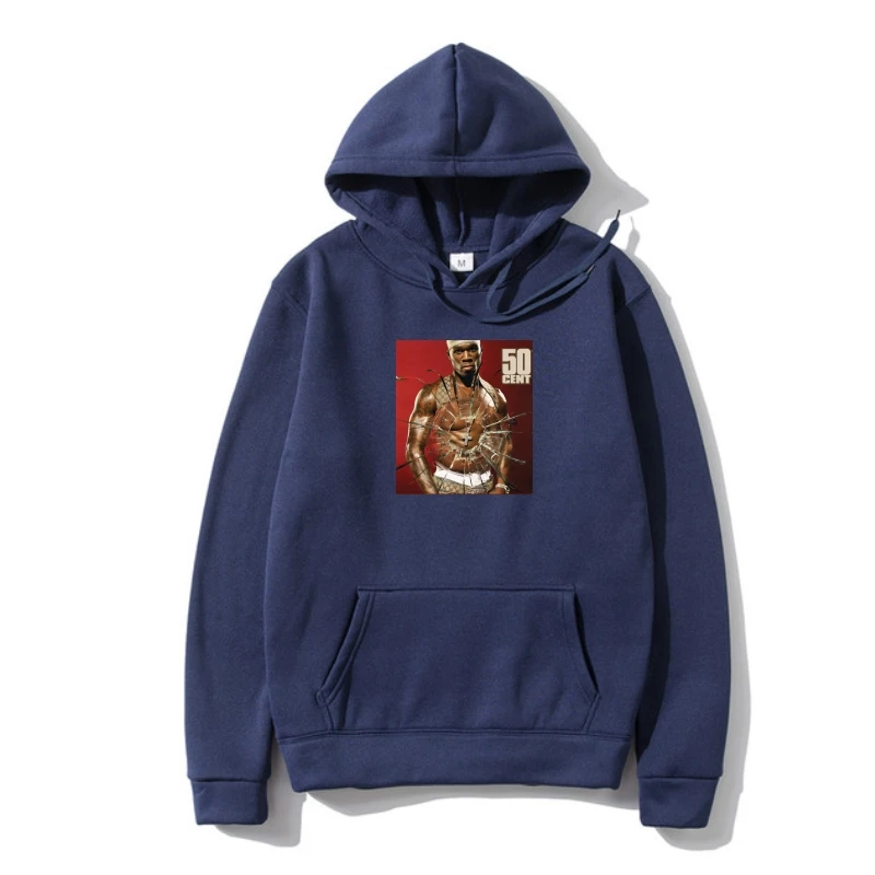 

50 Cen Ge Rich Or Die Tryin 80s Mens Crew Neck Big Tall SweaSweatSweatshir Hoody