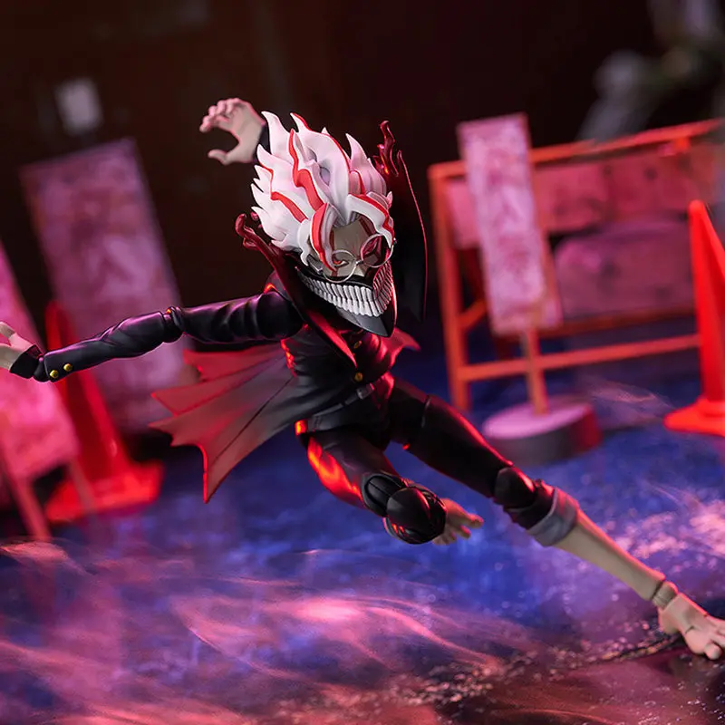 Фото Коллекционная фигурка GSC Figma Dandadan Ken Takakura Supernatural Armor из ПВХ для взрослых коллекционеров, аниме-коллекция, украшение №2