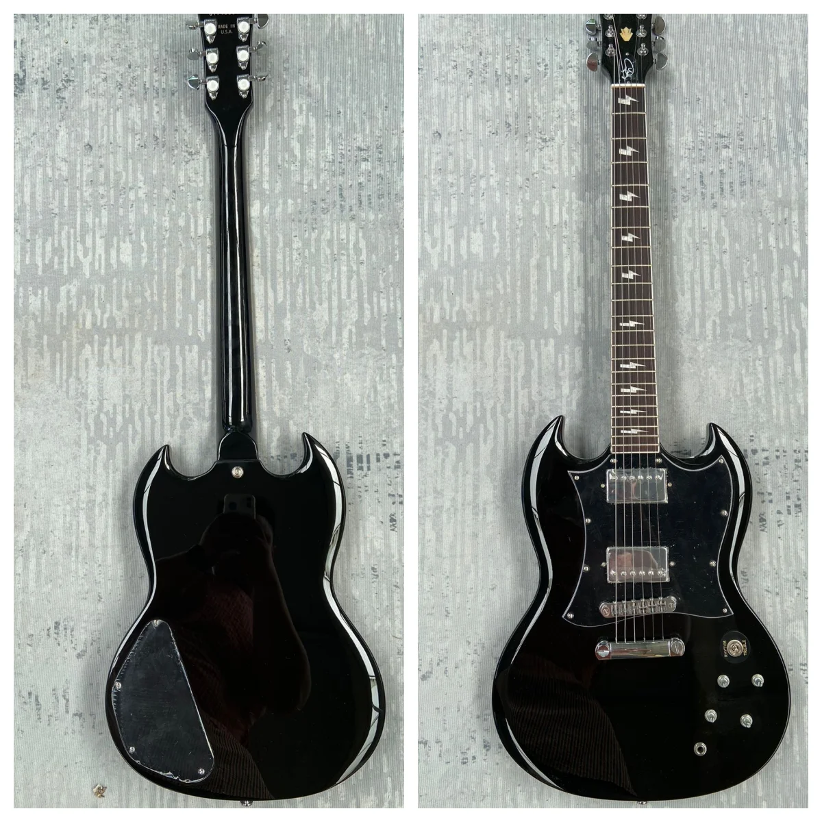 

NWE！Electric guitar, Made in China, rosewood fingerboard, high quality, mahogany body, black, lightweight