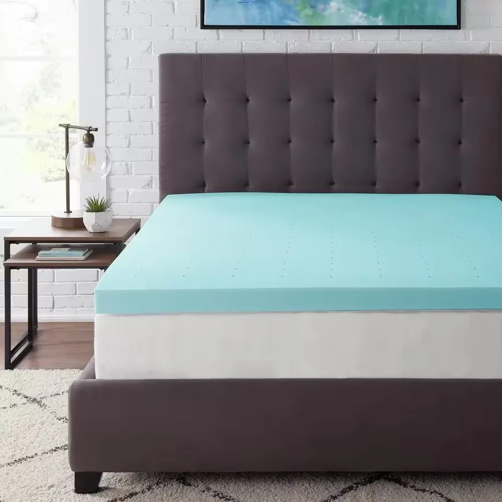 3 in. Gel Infused Memory Foam Queen Mattress Topper