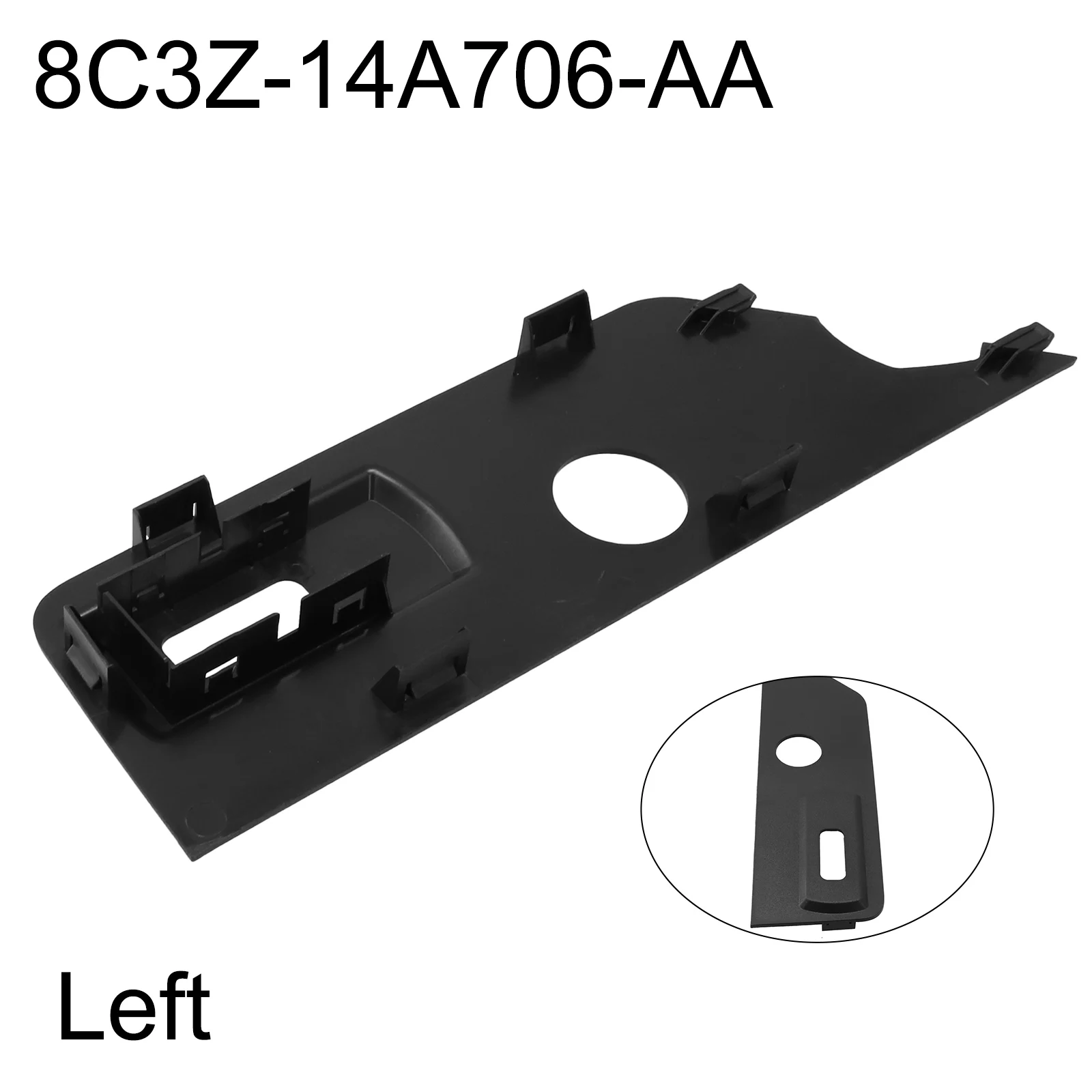 

1pcs Newest For Ford F-250-F550 Super Duty 08-10 Front Left Seat Shield Cover Switch Housing Direct Replacement Car Accessories
