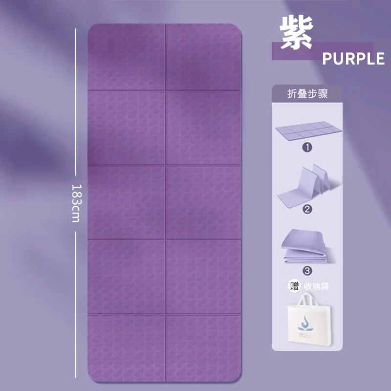 Складные утолщенные Нескользящие напольные коврики для фитнеса улицы детский