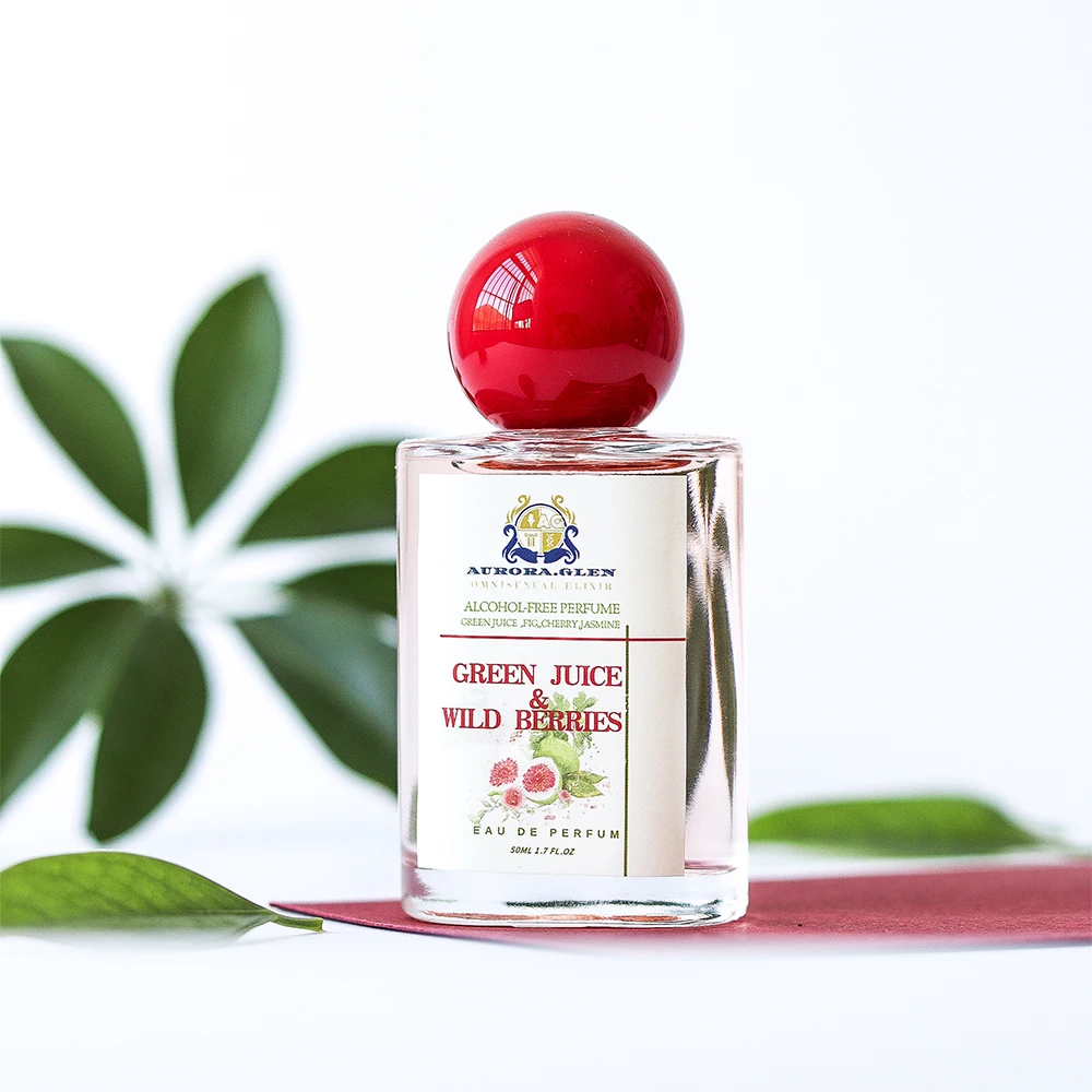 Фото Green Juice Wild BerrieЖенский свежий цветочный летний парфюм без спирта с жасминовым мускусом Янтарный зеленый аромат древесины Фруктовые духи №2