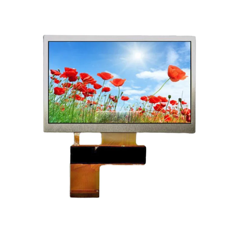 Фото 4,3-дюймовая WLED TFT-LCD панель дисплея TCG043WQLBAANN-GN50 с разрешением 480*272, WLED LCD модули №1