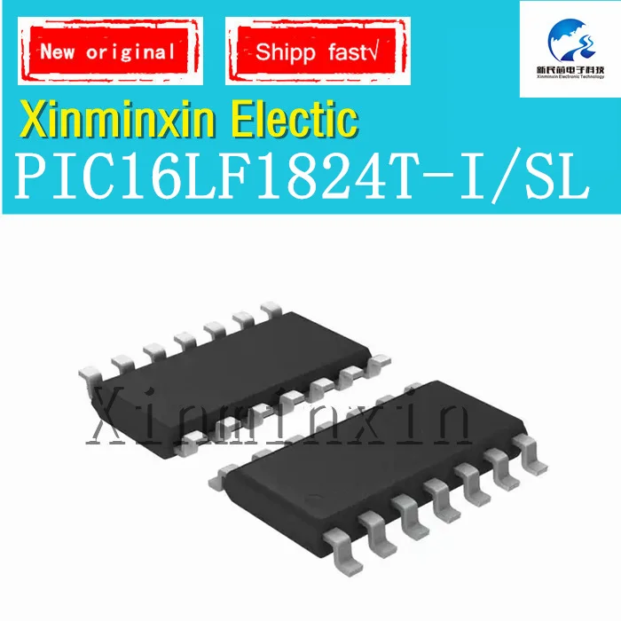 

1PCS/lot PIC16LF1824-I/SL PIC16LF1824T-I/SL SOP14 IC chip New Original