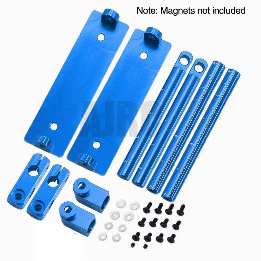 Aluminum Magnetic Invisible Body Post Mount Kit for 1/10 HSP 94122 94123 Sakura D3 XIS ZERO S CS HPI Tamiya on-road Drift RC Car