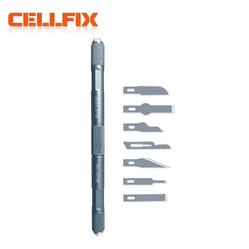 RELIFE RL-101B Набор Ножей 8-в-1 Для Материнской Платы Мобильного Телефона Чип PCB BGA IC