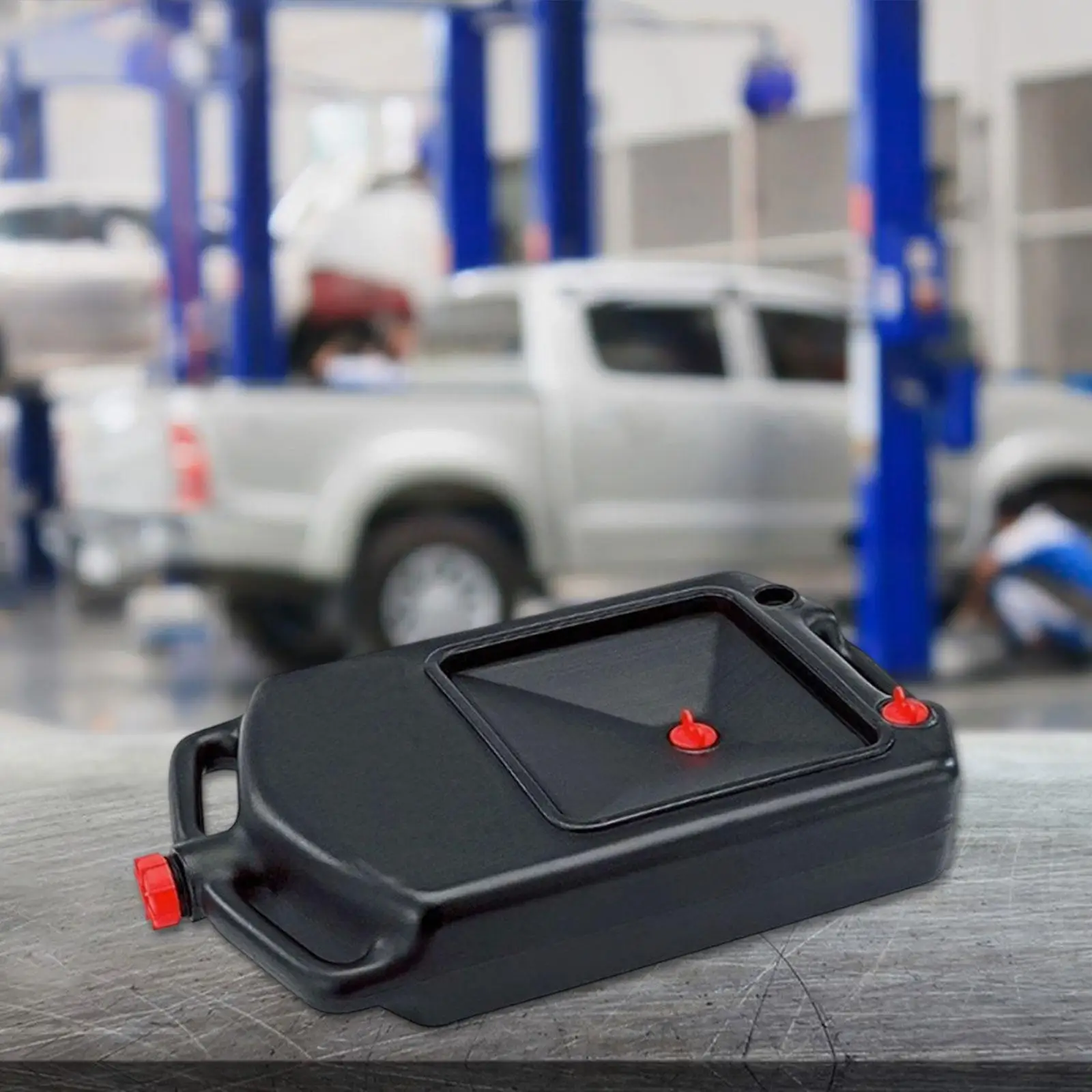 

Контейнер для слива масла с ручкой для переноски Автомобильное масло с защитой от брызг