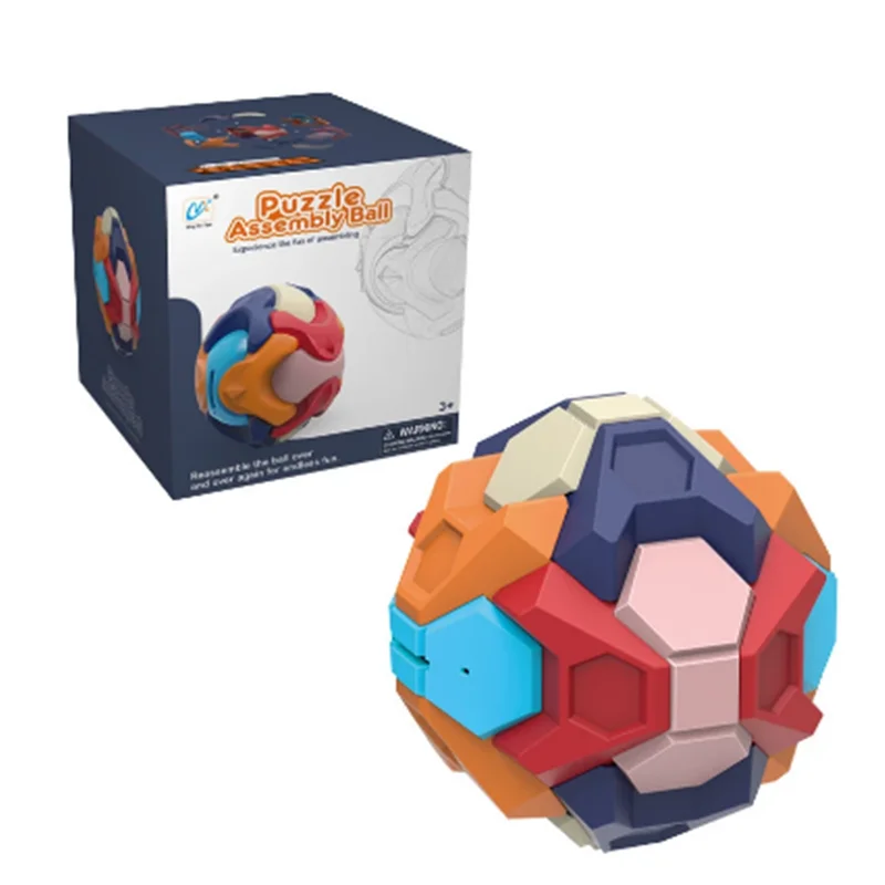 

3D Головоломка мяч сборный строительный блок монета банка раннее логическое обучение разборка мяч умная игра игрушка для детей